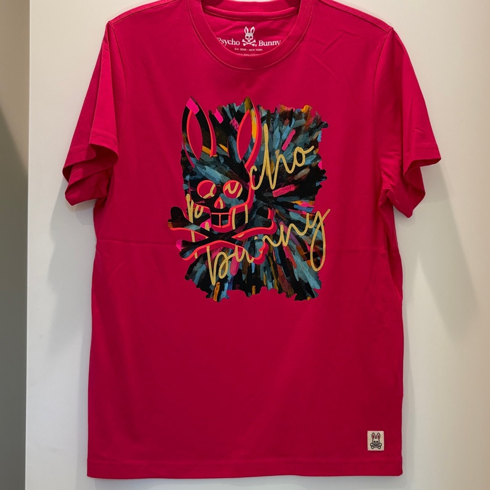 Psycho Bunny Graphic Tee | Small 4